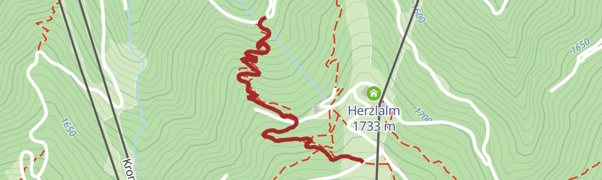 Route map: Franz Trail